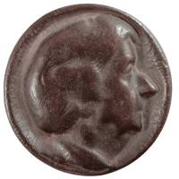 Prijspenning ontworpen door Wilfried Put, 1978, brons