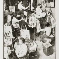 De Academie Lhote in de Rue d’Odessa, Parijs, 1926